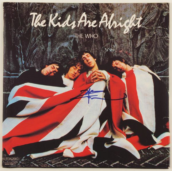 Pete Townshend Signed "The Kids Are Alright" Album 