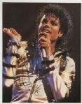 Michael Jackson Signed Picture   