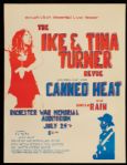 Ike & Tina Turner Original Concert Poster