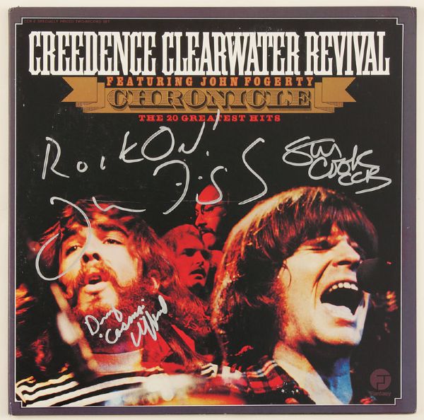 Creedence Clearwater Revival Signed Album