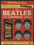 The Beatles At Carnegie Hall Original Picture Magazine Signed by Sid Bernstein