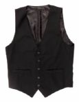 Bruce Springsteen Stage Worn Black Vest Circa 1978