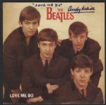 The Beatles Andy White Signed & Inscribed "Love Me Do" 45 Record Sleeve
