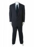 Steve Schirripa (Bobby Bacala) Sopranos Worn Dark Blue-Grey Suit