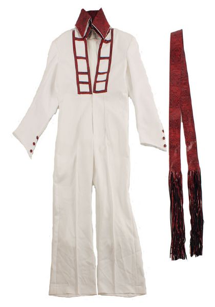 Elvis Presley Replica White "Ladder" Jumpsuit