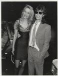 Mick Jagger & Jerry Hall Original Wire Photograph