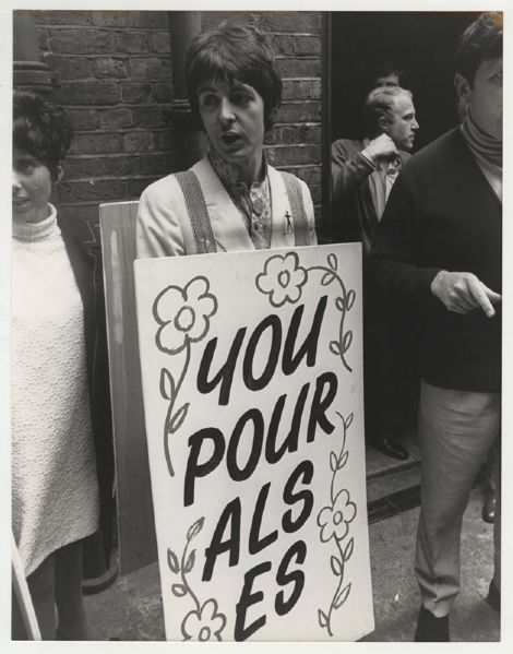 Beatles "All You Need Is Love" Launch Original Photograph