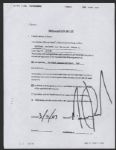 Michael Jackson Signed Trademark Renewal