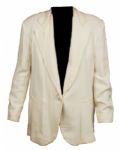 Michael Jackson Worn Custom Made Andre Van Pier White Jacket