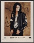 Michael Jackson Signed Photograph