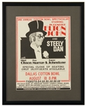Elton John & Steely Dan Original Dallas Cotton Bowl Concert Poster