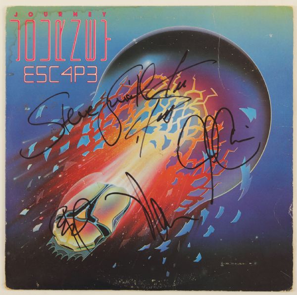 Journey Signed "Escape" Album