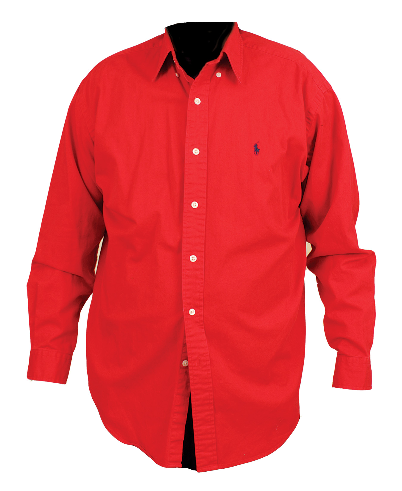 Lot Detail - Owned and Worn Red Long-Sleeved