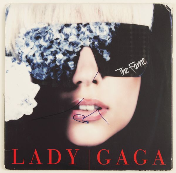 Lady Gaga Signed "The Fame" Album