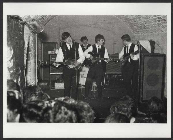 Beatles Original Apple Corps Stamped Cavern Photograph