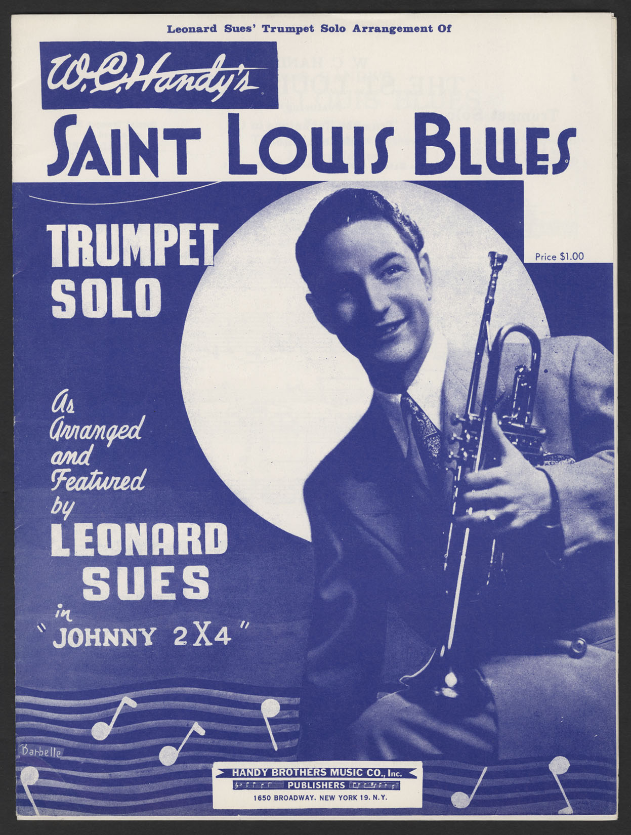 Lot Detail - W.C. Handy &quot;Saint Louis Blues&quot; Original Sheet Music