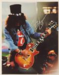 Guns N' Roses Slash Signed 11 x 14 Photograph