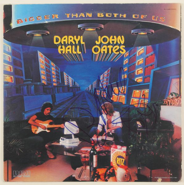 Daryl Hall and John Oates Signed "Bigger Than Both of Us" Album
