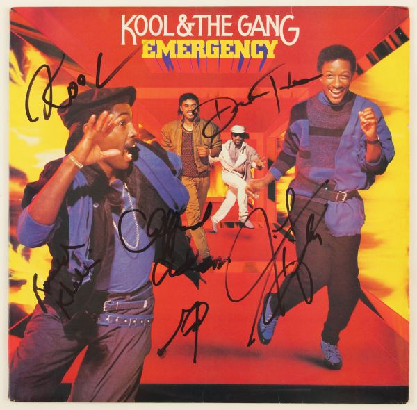 Kool & The Gang Signed "Emergency" Album