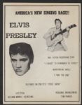 Elvis Presley 1956 Original Promotional Flyer