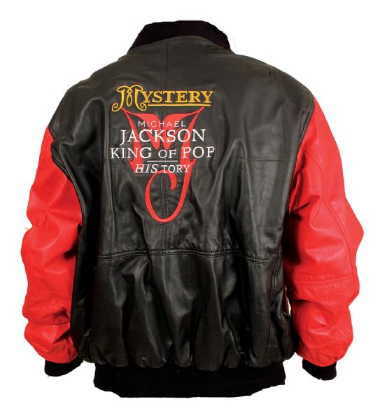 Michael Jackson Owned & Worn History Tour Leather Jacket