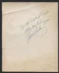 Elvis Presley Signed and Inscribed Original Photograph