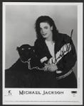 Michael Jackson Signed Photograph