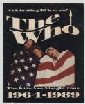 The Who Original Concert Tour Program