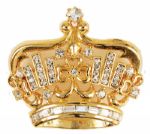 Michael Jackson Owned and Worn Crown Pin