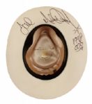 Michael Jackson "Smooth Criminal" Stage Worn & Signed White Fedora