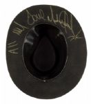 Michael Jackson "Billie Jean" Stage Worn and Signed Black Fedora