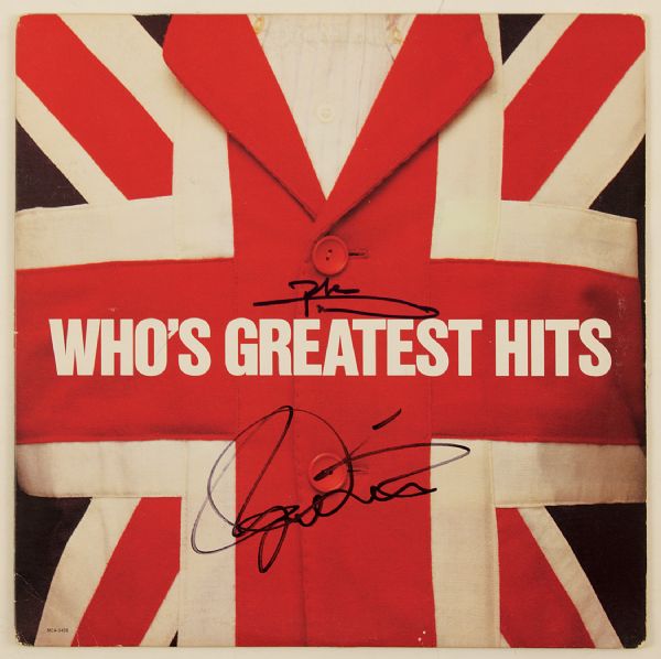 The Who Signed Greatest Hits Album