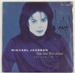 Michael Jackson Signed "You Are Not Alone" 12" Single