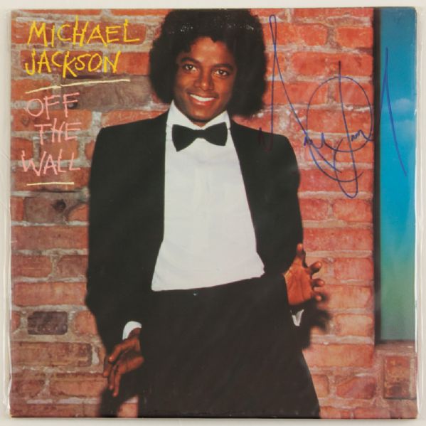 Michael Jackson Signed "Off The Wall" Album