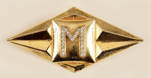 Michael Jackson Owned and Worn Faux Diamond Pin
