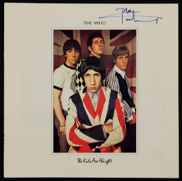 The Who Pete Townshend Signed "The Kids Are Allright" Program