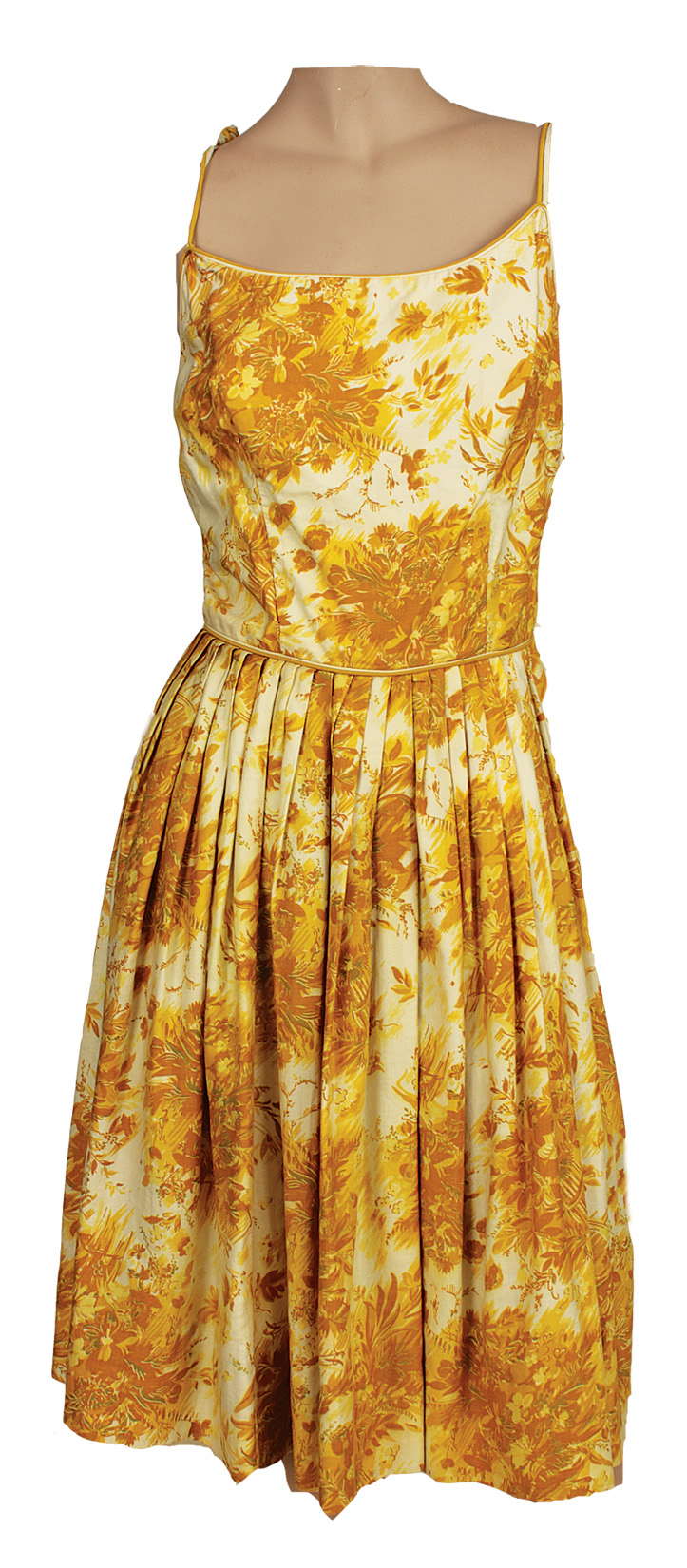 Lot Detail Taylor Swift Vintage Yellow Dress Worn at Hyannis Port Kennedy Compound With Conor Kennedy