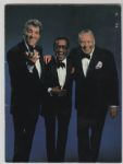 Sammy's Personal Frank Sinatra, Sammy Davis, Jr. and Dean Martin Original Rat Pack Reunion Concert Program
