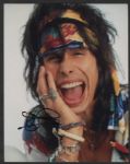 Steven Tyler Signed 11 x 14 Photograph