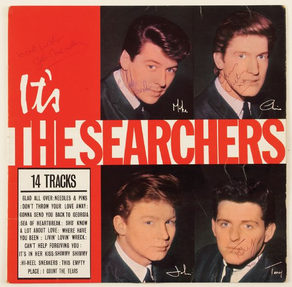 The Searchers Signed "Its The Searchers" Album