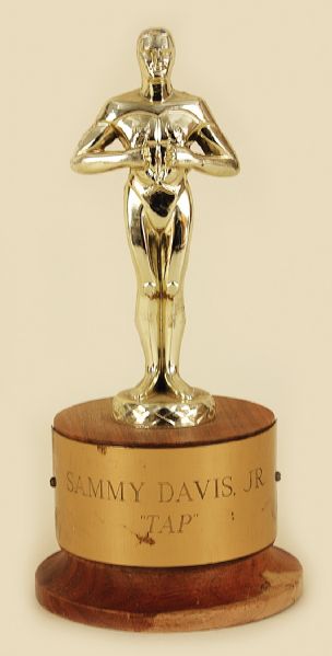 Sammy Davis, Jr.s Academy Award Style Oscar for "Tap" From His Personal Collection