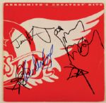 Aerosmith Signed "Greatest Hits" Album