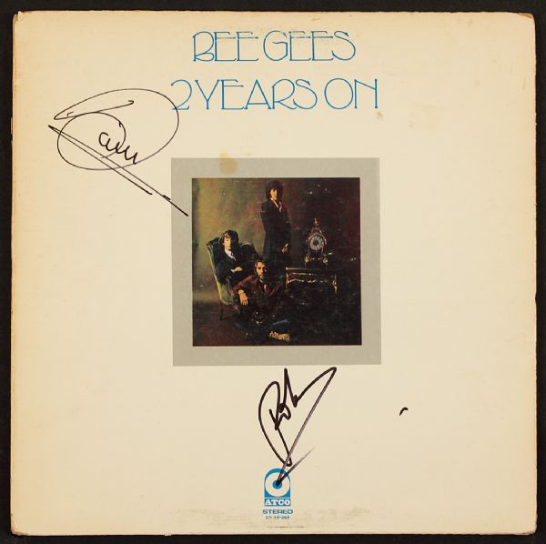 Bee Gees Signed "Two Years On" Album