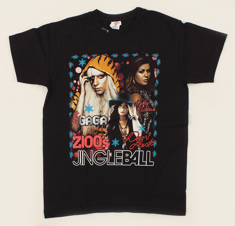 lady gaga metallica shirt