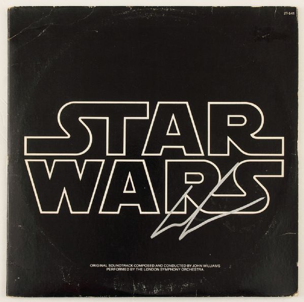 george lucas signed memorabilia