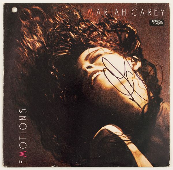 Mariah Carey Signed "Emotions" Album