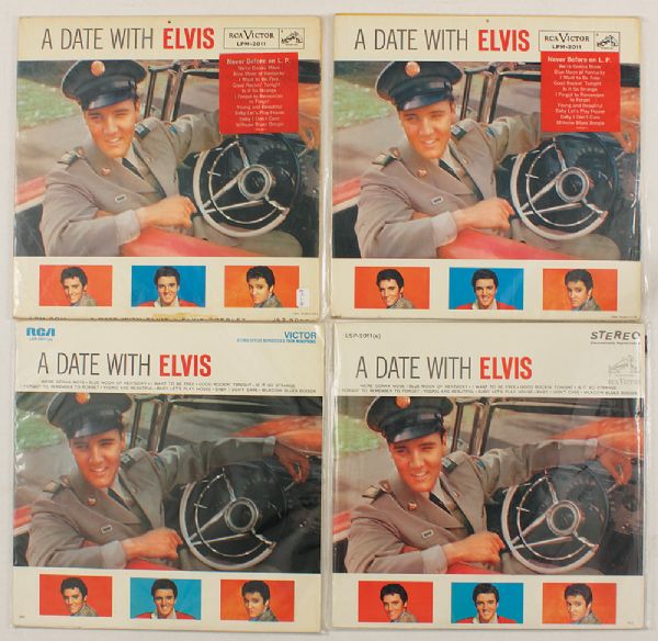 Set of 13 Elvis Presley Records With Vinyl