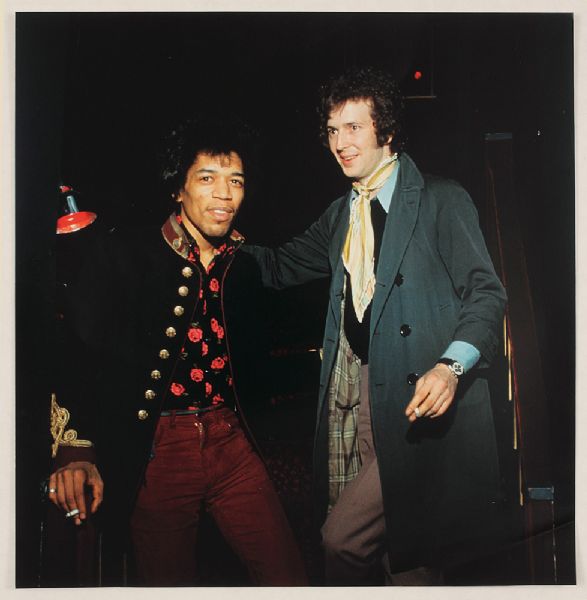 Jimi Hendrix and Eric Clapton Original Photograph