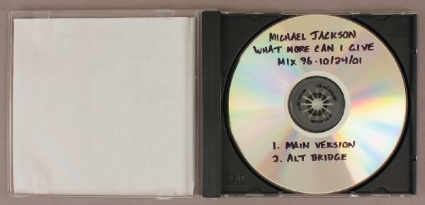 Michael Jackson "What More Can I Give" Unreleased Original Recording