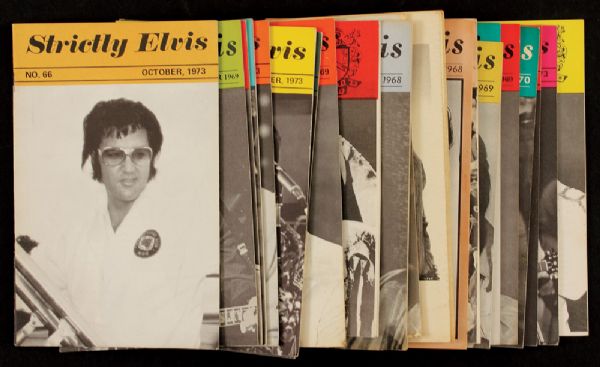 Elvis Presley Original "Strictly Elvis" Archive